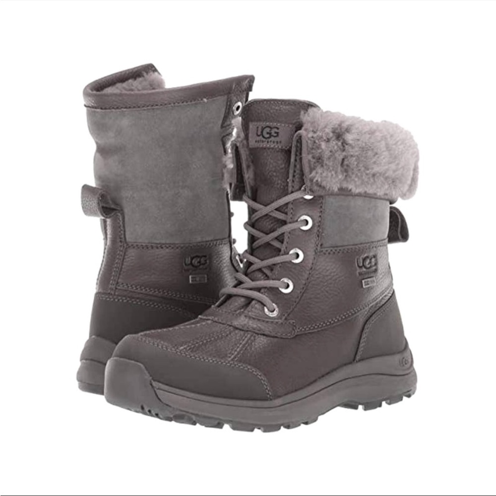NWT UGG Adirondack III Waterproof Charcoal Boots